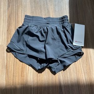 NWT Hotty Hot High Rise Lined Shorts Black 2